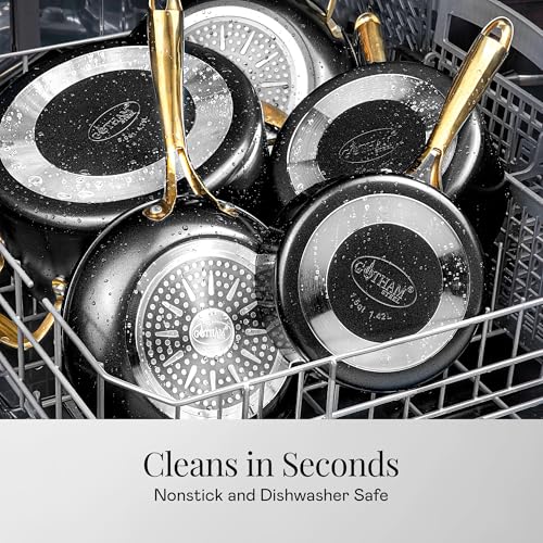 15 Pc Ceramic Cookware Set Nonstick
