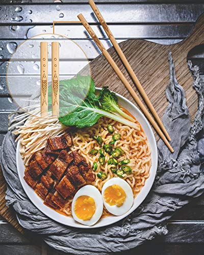 5 pairs of bamboo chopsticks can be reused