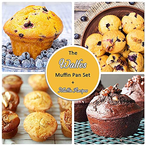 Silicone Muffin Pan (3 Pcs: Jumbo+Regular+Mini)