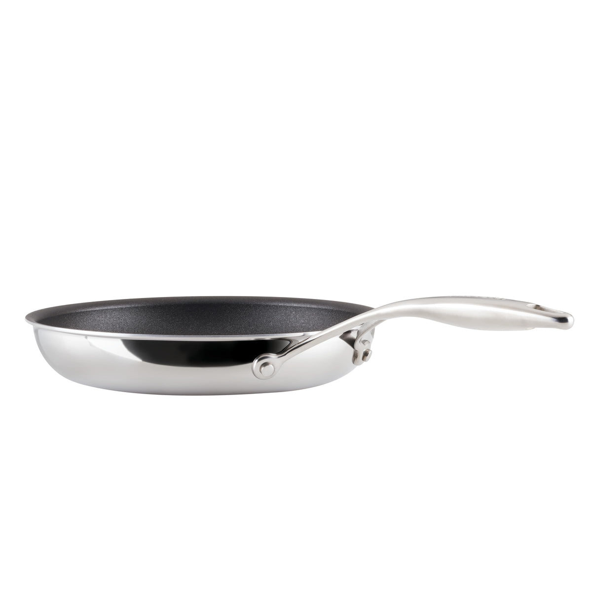 C1 Series Clad Stainless Steel with ScratchDefense Technology Cookware Nonstick Induction Frying Pans (Set (8.5-Inch & 10-Inch))