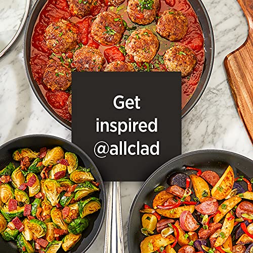 HA1 Hard Anodized Nonstick Fry Pan Set (5 Piece Set)