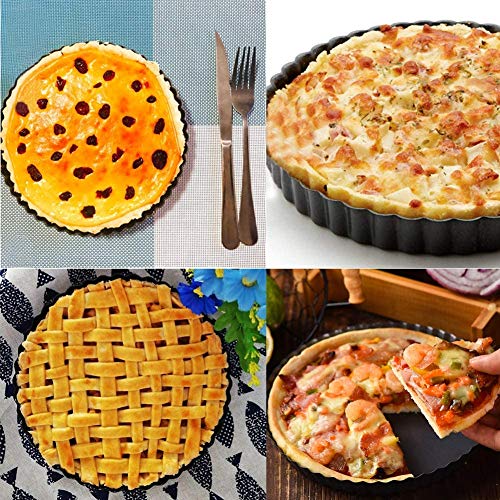 Tart Pan 9 Inch Tart Pans (9*1.1Inch)
