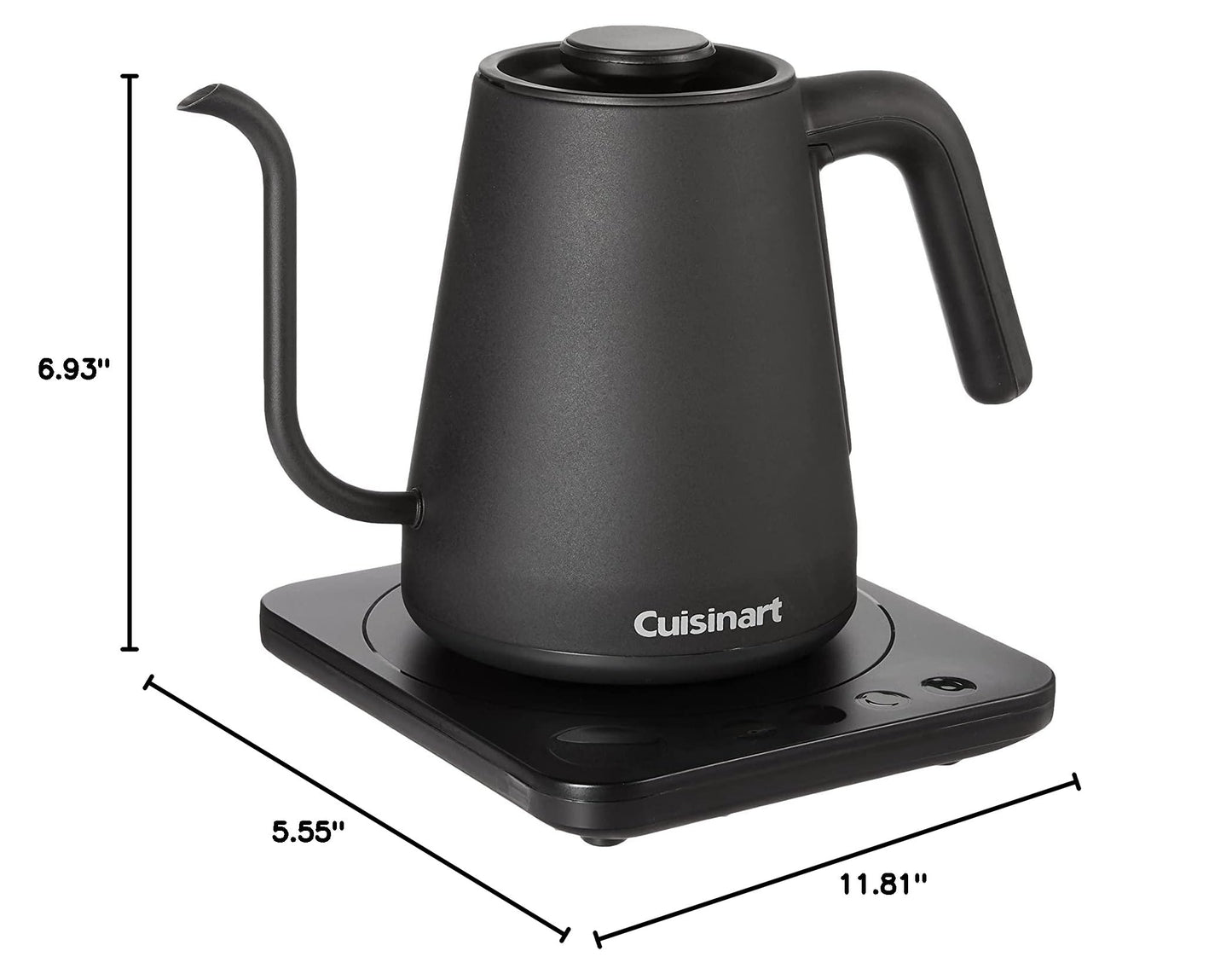 GK 1 Digital Goose Neck Kettle (Black / Goose Neck)