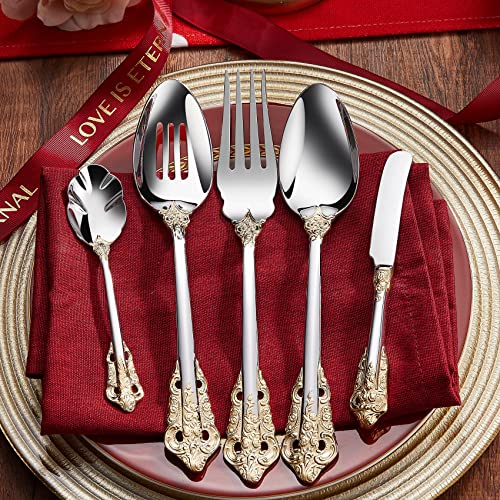 Luxury 45 Piece 18 (Gold Accent)