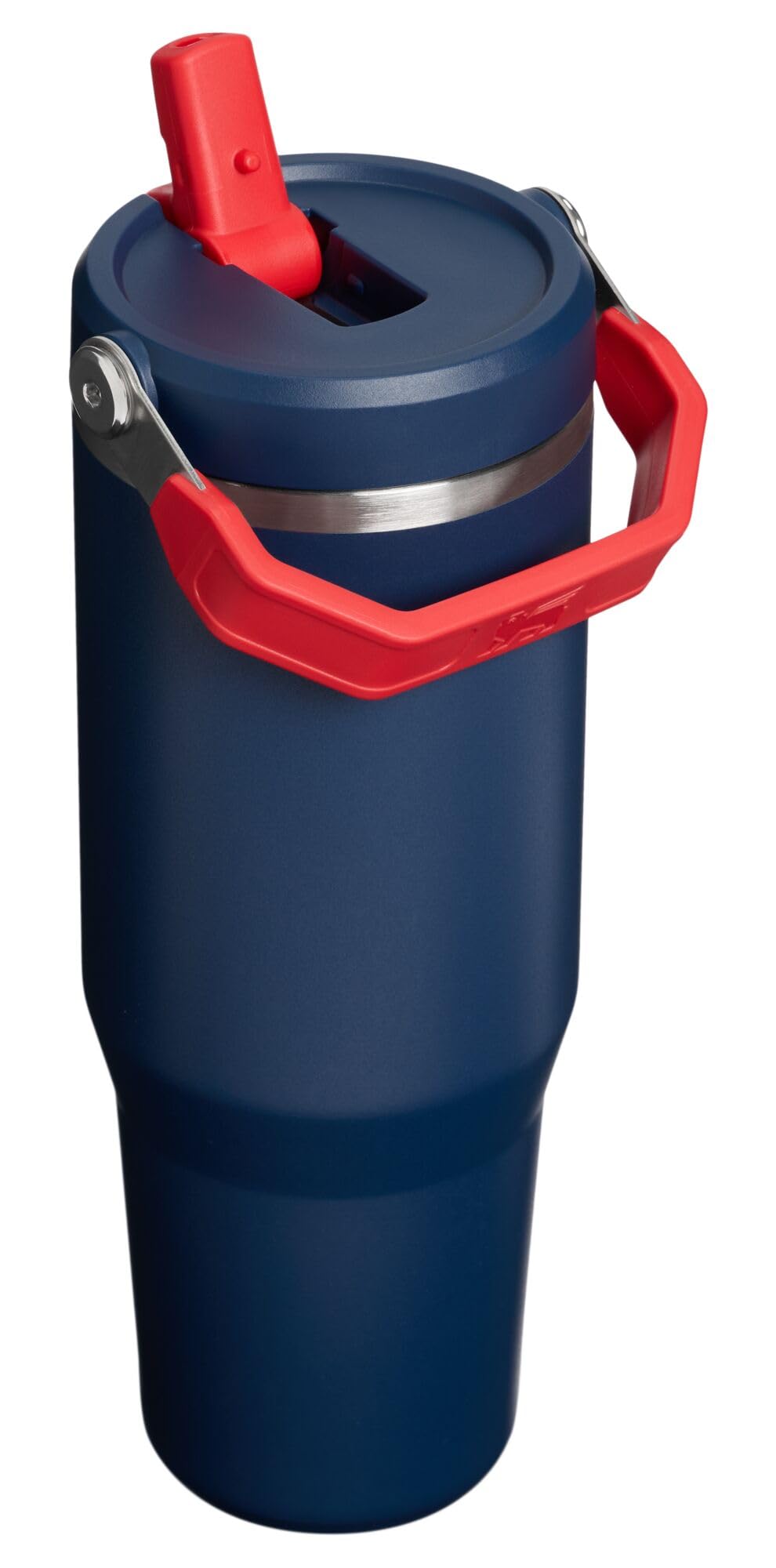 IceFlow 2.0 Flip Straw Tumbler (Team Navy Red / 30 Ounces)