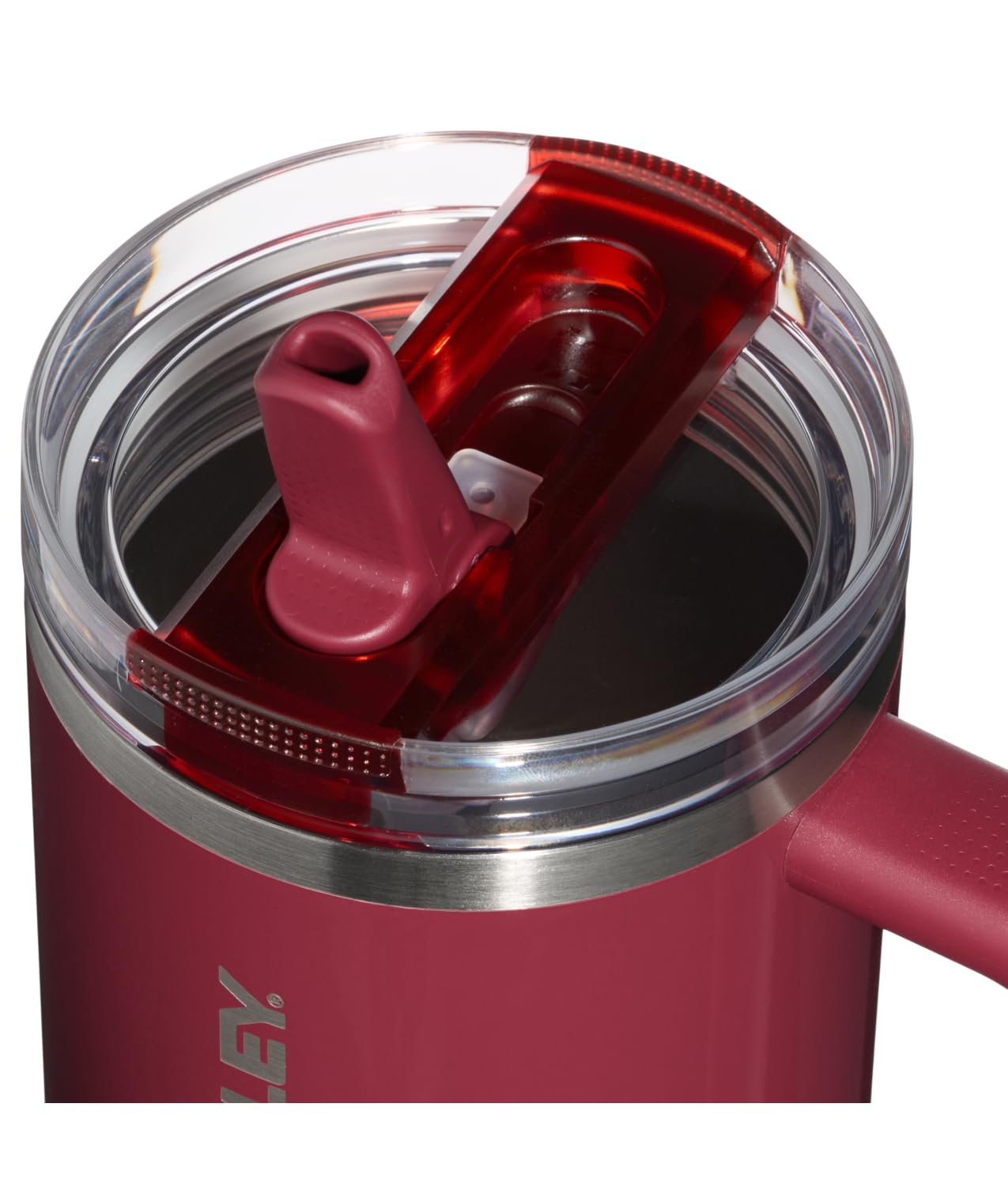 Quencher ProTour Flipstraw Tumbler (40 Ounces / Cranberry Gloss)