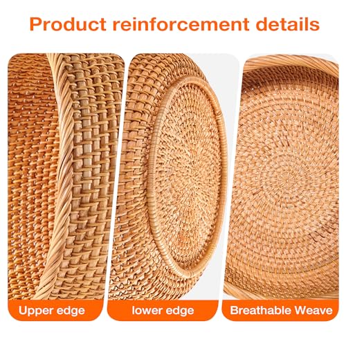 Rattan Bread Basket Set 3