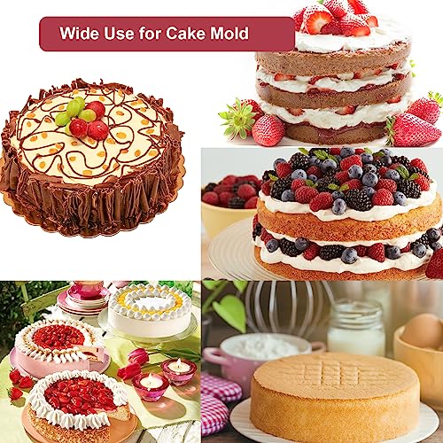 6 Inch Silicone Round Cake Pan Set of 3 (6 Inch 3PCS)