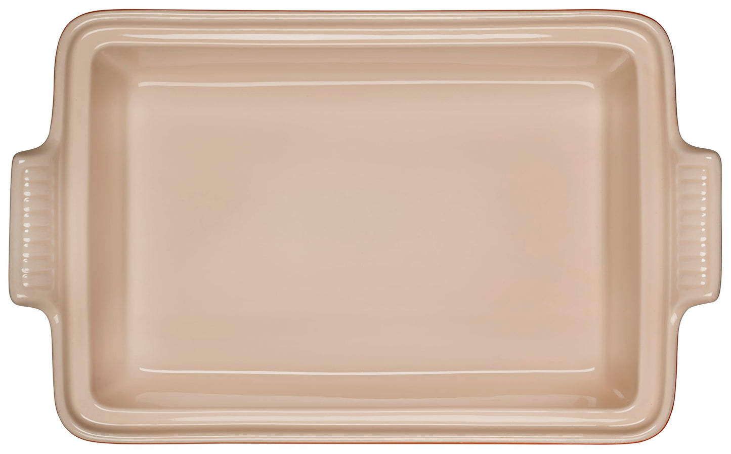 Stoneware Covered Rectangular Casserole (Cerise)