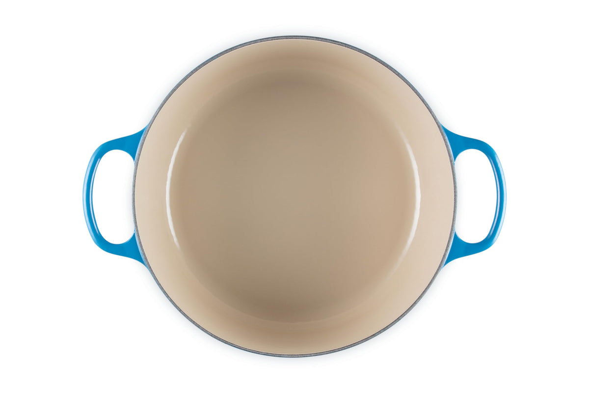 Enameled Cast Iron Round Dutch Oven (Marseille / 9 Qt)