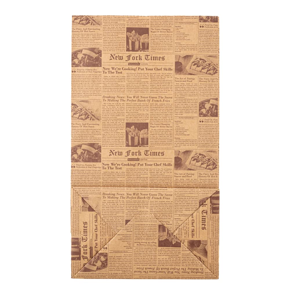 Kraft Paper Newsprint Bag (12 lb / Kraft Newsprint)