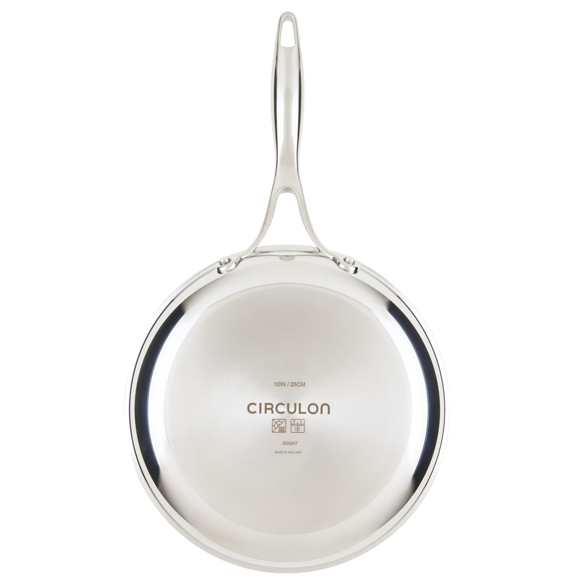 C1 Series Clad Stainless Steel with ScratchDefense Technology Cookware Nonstick Induction Frying Pans (Set (8.5-Inch & 10-Inch))