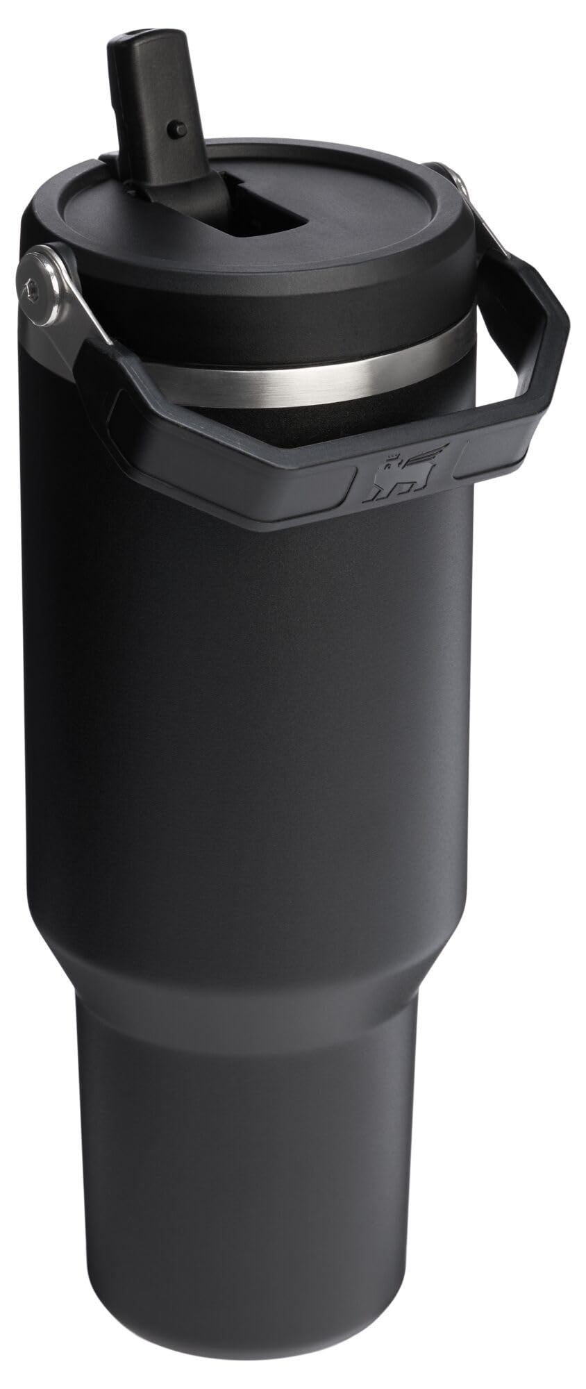 IceFlow 2.0 Flip Straw Tumbler (Black 2.0 / 40 Ounces)