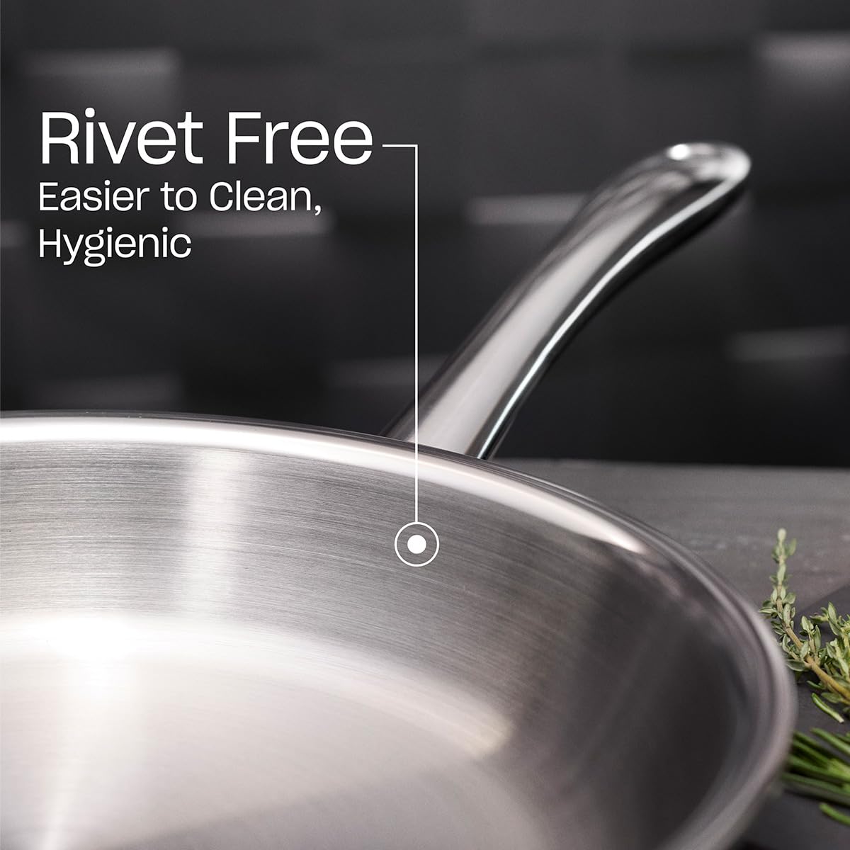M5 Pro Ply Stainless Steel 5 Piece Cookware Set (5 Piece)