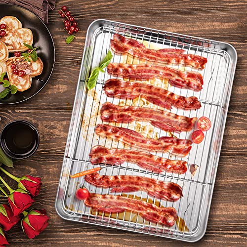 Baking Sheet with Rack Set (16"x12")