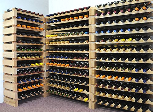 Modular Wine Rack Beechwood 32