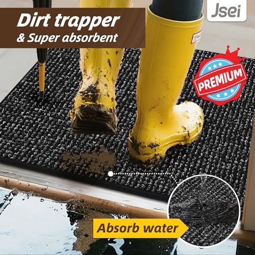 Dirt Trapper Door Mat 32" x 48" (Black / 32'' X 48'')