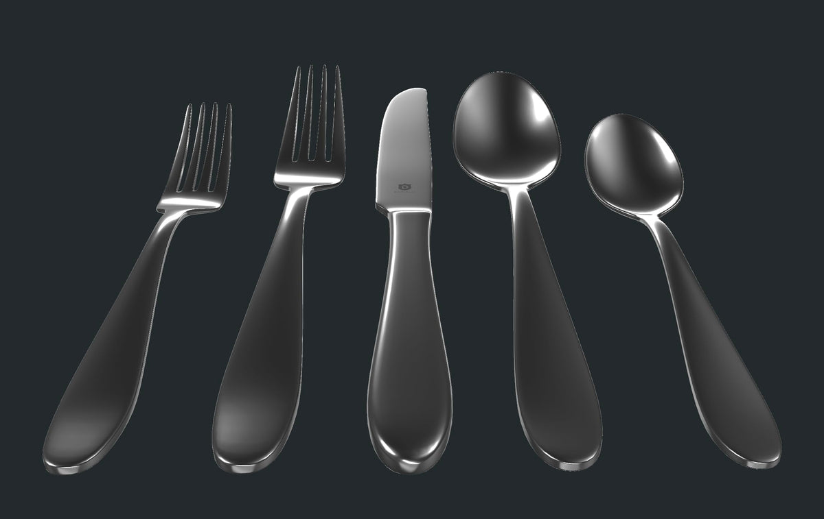 Matte Silverware Set (40-Piece Flatware Set)