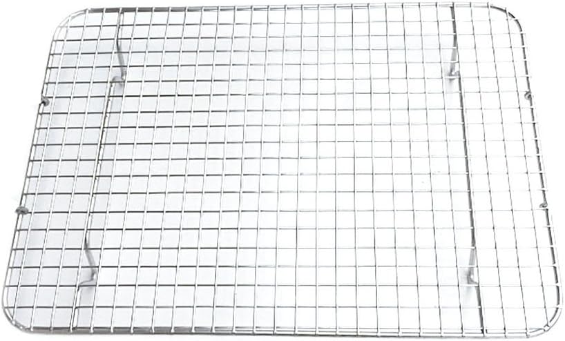 100% Stainless Steel Wire Cooling Rack Heavy Duty Roasting Rack for Baking Cooking Roasting Grilling By InBlossoms - HomeSpice