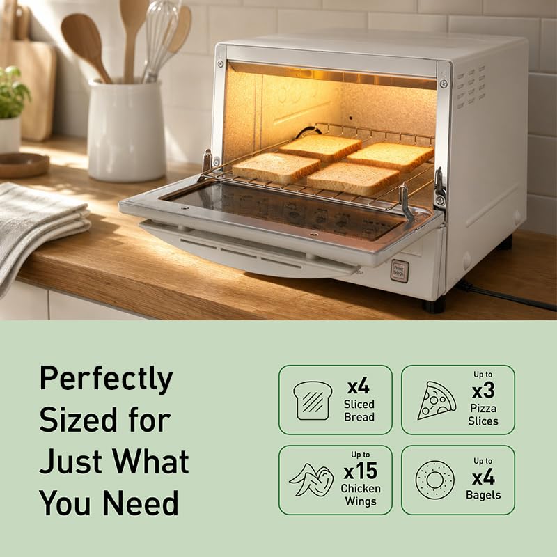 FlashXpress Toaster Oven Countertop (FlashXpress Compact / White)