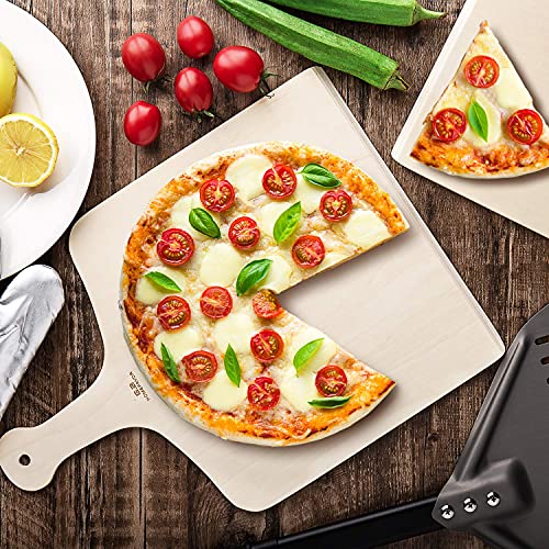 Wooden Pizza Peel (12-inch 3 pcs)