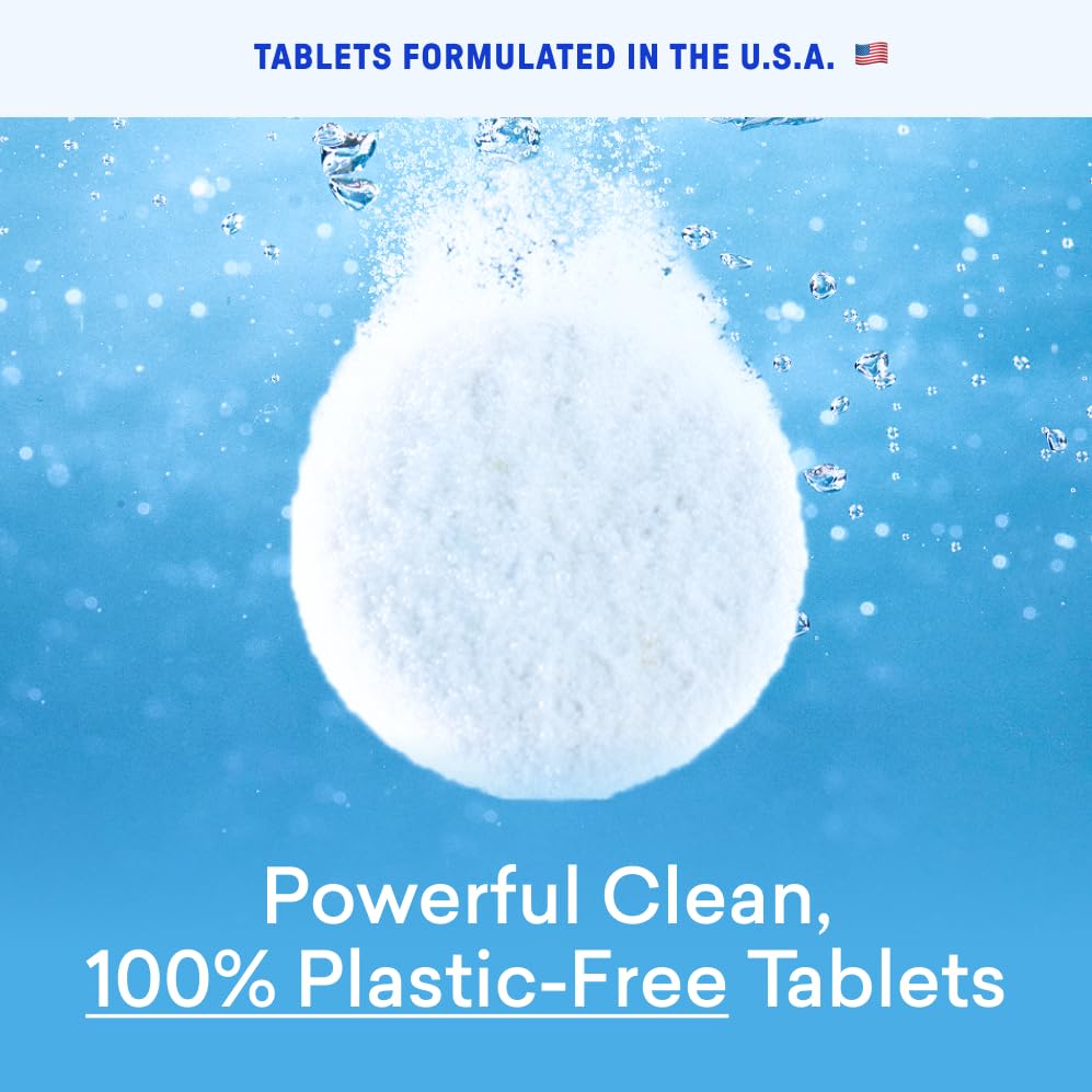 100% Plastic Free Laundry Detergent Tablets Set (60 Count)