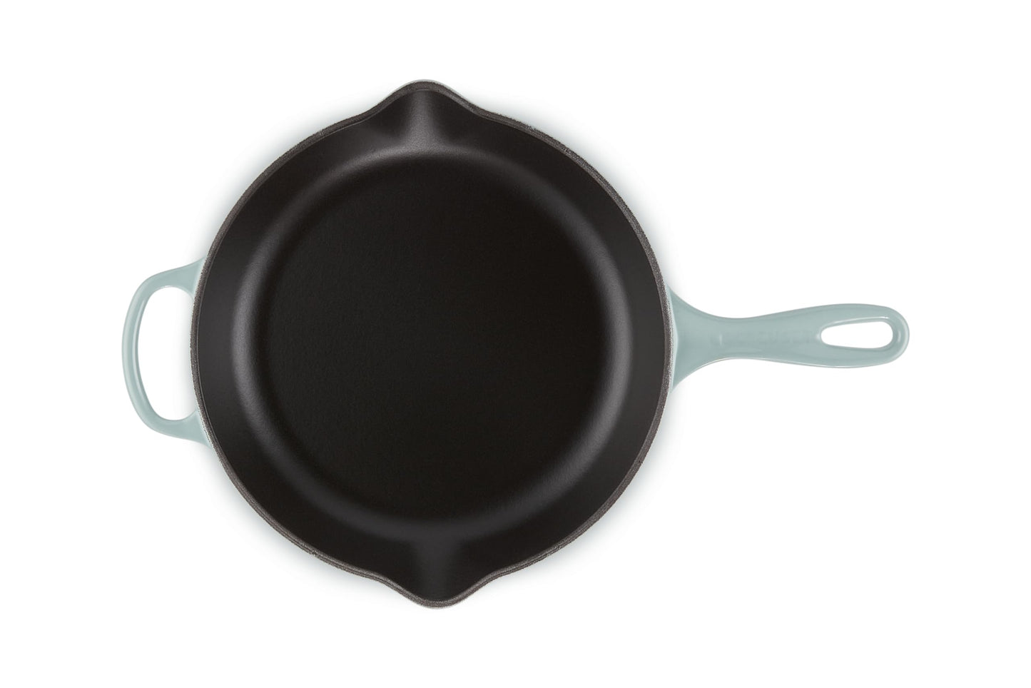 Enameled Cast Iron Signature Round Skillet (10.25" / Sea Salt)