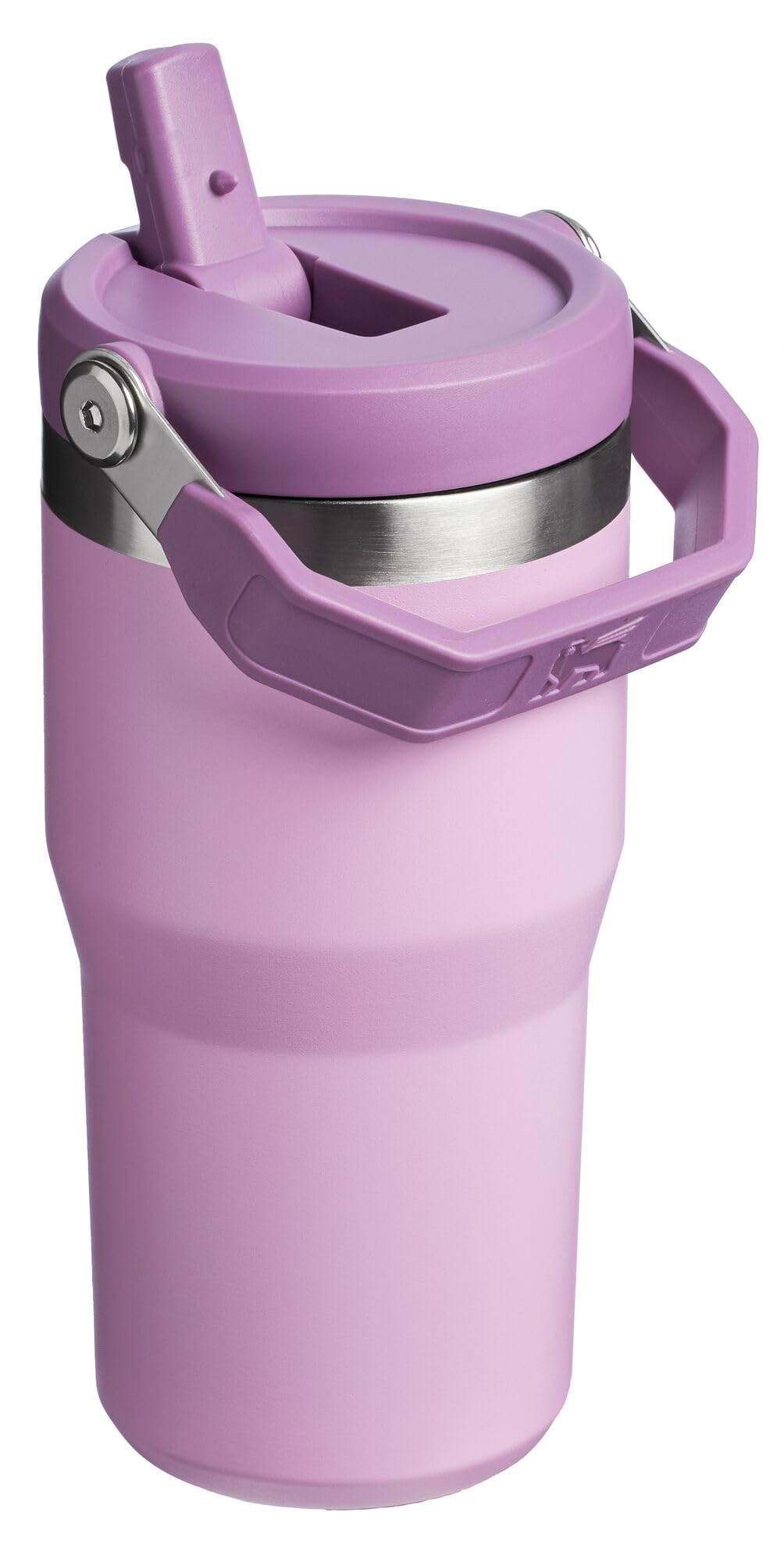 IceFlow Flip Straw Tumbler with Handle 20 oz (Lilac / 20 Ounces)