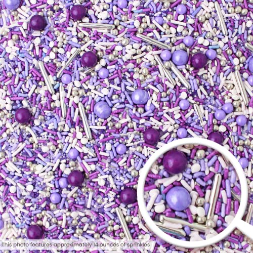 Perfectly Purple Sprinkle Mix (4 Ounce)