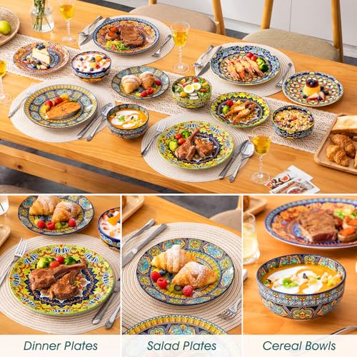 Plates and Bowls Sets (Service for 4 (12 Pcs))