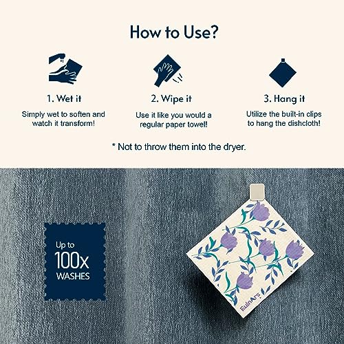 Reusable Paper Towels (Flora)