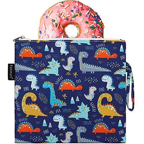 Reusable Sandwich Bag (Large, 1 Pack - Dinosaur)