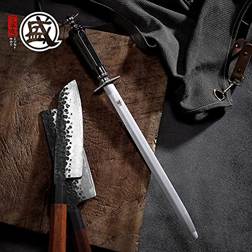 10 Inch Flat Diamond Knife Sharpening Rod