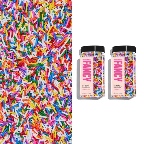 Classic Rainbow Crunchy Jimmies 2 Pack (2 Pack / Classic Rainbow Crunchy Jimmies)