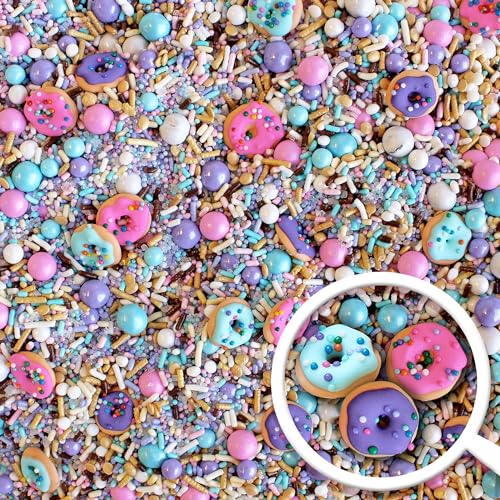 Donut Sprinkle Mix with ~6 Sprinkled Donuts Royal Icings