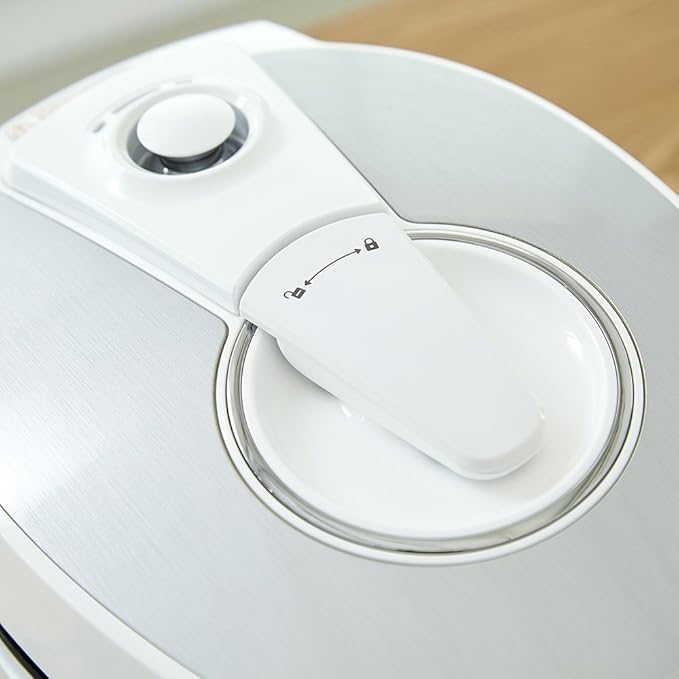 CUCKOO CRP-HS0657FW 6-Cup (Uncooked) 12-Cup (Cooked) Induction Heating Pressure Rice Cooker with Nonstick Inner Pot & 16 Menu Modes (White/Silver, Made in Korea)
