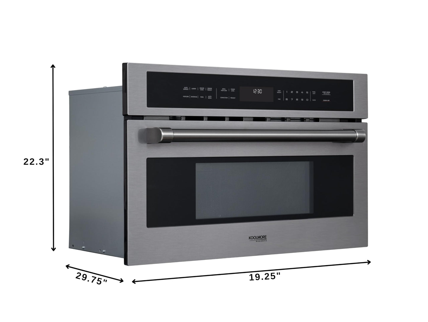 Reserve 30 in. 1.6 cu. ft. Built