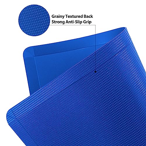 Flexible Plastic Cutting Boards Mats with Lip (Foldable - Multi Color - 3)