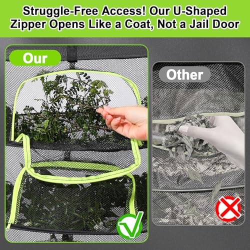 6 Layer Hanging Herb Dryer Rack