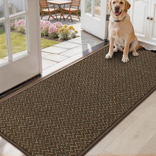 Hallway Runner Rugs Non (Brown / 2' x 5')