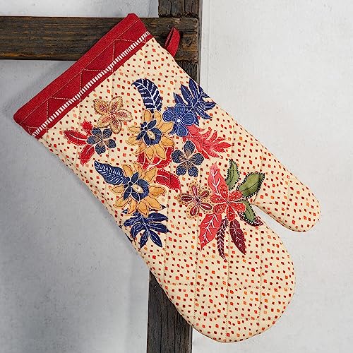Maison d'Hermine Oven Gloves 100% Cotton Oven Mitt (064 - Kalahari / 7.5" x 13" (Oven Mitt))