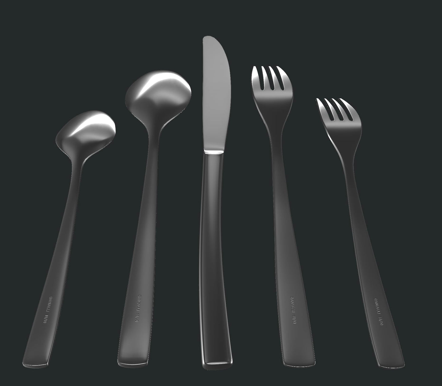 Matte Silverware Set (60-Piece Flatware Set)