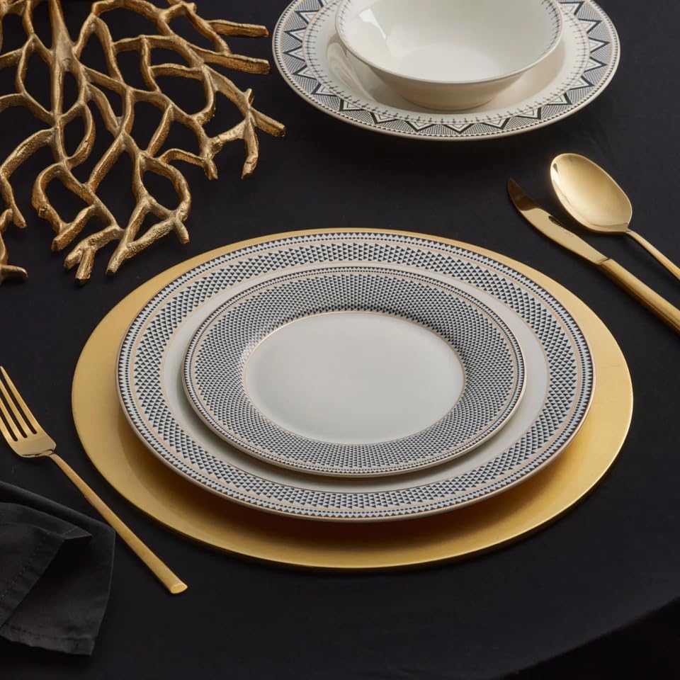 Globe 24 Piece Dinnerware Set for 6 People (Globe 6 Person)