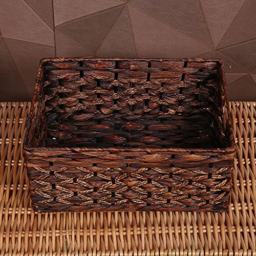 Rectangular Woven Storage Basket (Small)