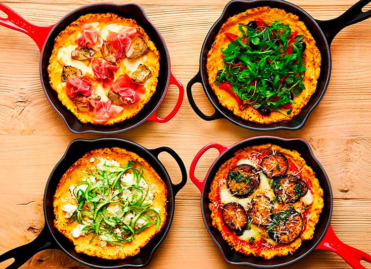 Enameled Cast Iron Signature Round Skillet (9" / Flame)