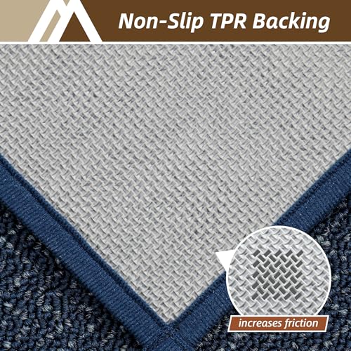 Hallway Runner Rugs Non (Blue / 2'x8')