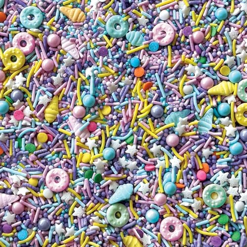 Sweet Spot Donut & Ice Cream Shaped Sprinkles 1 Pack (1 Pack / Sweet Spot)