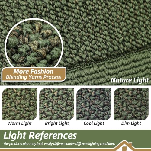 Indoor Door Mat 20" x 32" (Green / 20" X 32" (Rectangular))
