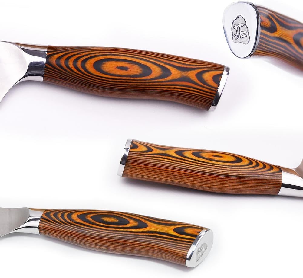 Bread Knife 9 inch Sharp Serrated Slicing Knife for Homemade Sourdough Bread