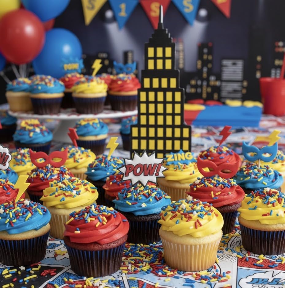 Sprinkles Blue red and yellow Sprinkles (Primary)